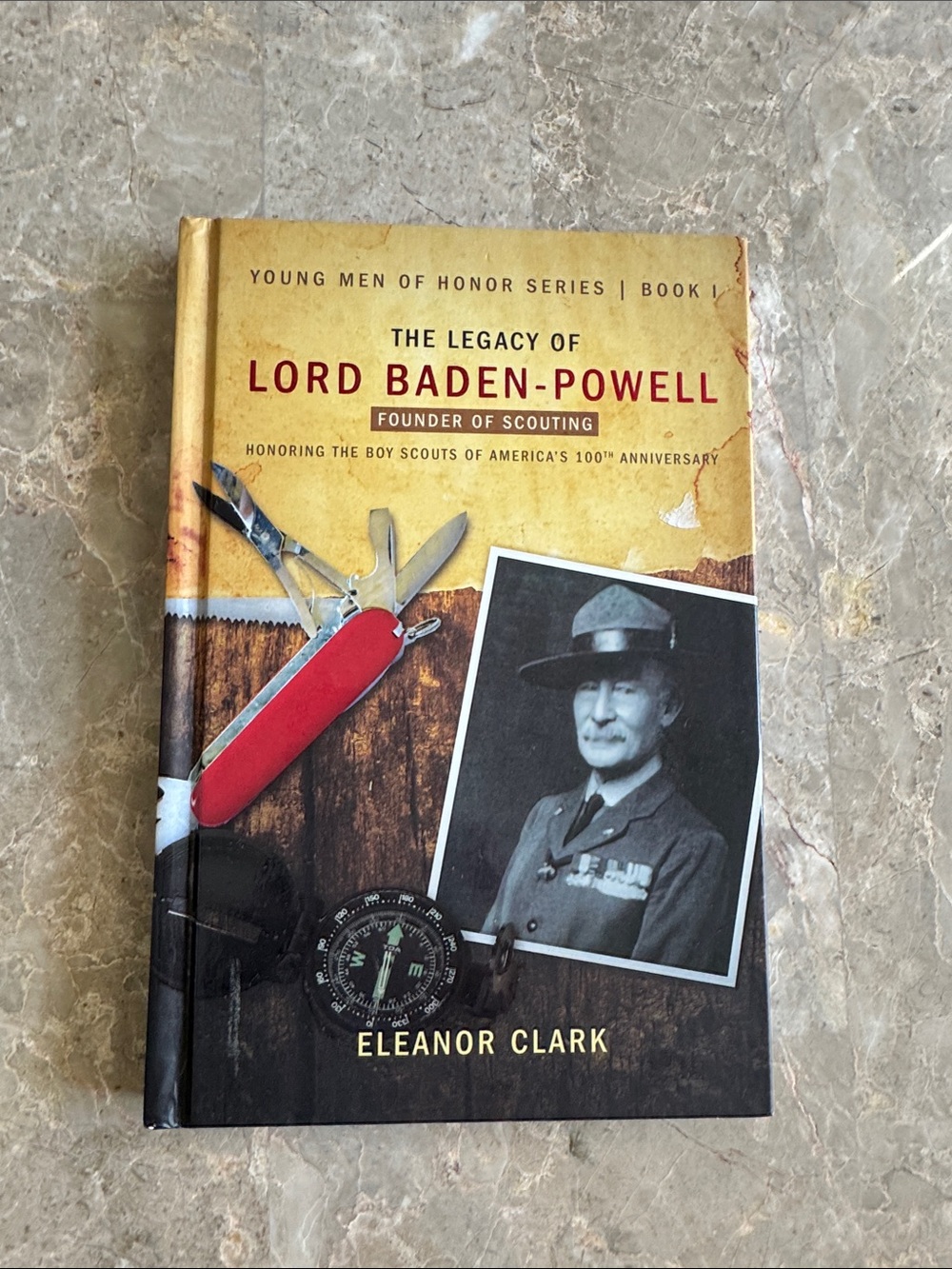 SIGNED book Legacy of Lord Baden-Powell Founder of Scouting by Eleanor Clark